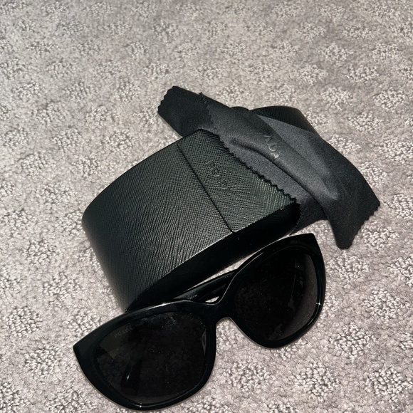 Prada Cat-Eye Tinted Sunglasses